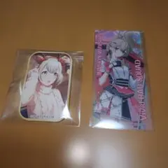 プロセカ　小豆沢こはね Vivid BAD SQUAD 缶バッジ　しおり　セット
