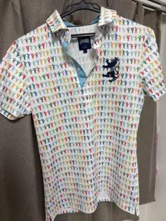 【5500円▶︎4500円】Admiral ゴルフシャツ M カラフル