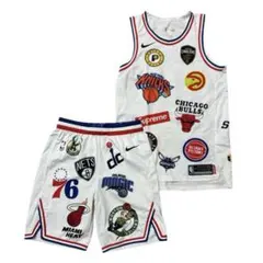 シュプリーム ナイキ NBA バスケットジャージ バスケットパンツ セットアップのサムネイル