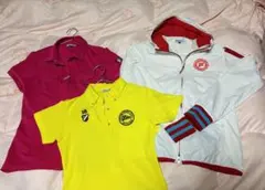 【お得！】FILA 3点セット ジャンパー＋ポロ2枚