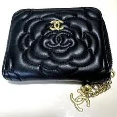 CHANEL カメリア コインケース 小銭入れのサムネイル