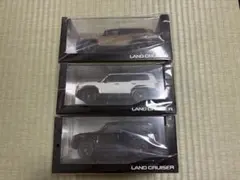 ランドクルーザー 250ミニカー 非売品　3台セット
