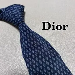 Dior ディオール　ネクタイ　オブリーク　トロッター柄　ゴールド ディオール Dior ネクタイ ゴールド トロッター オブリーク