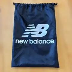 New Balance シューズバッグ 黒　39cm x27cm