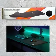 【 未開封 】 Steelseries QcK Heavy XXL マウスパッド