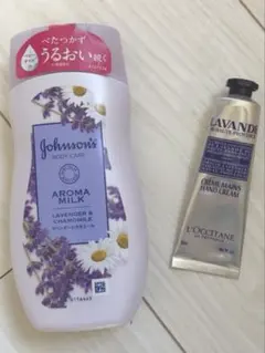 Johnson's ボディミルク L'Occitane ハンドクリーム