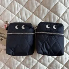 ユニクロ アニヤハインドマーチ パッカブルバッグ ネイビー2個