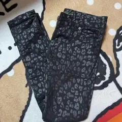 CECIL McBEE黒豹柄パンツ　着払いのみ
