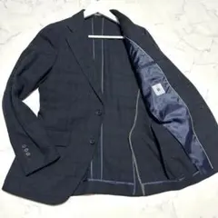 美品　スーツセレクト　テーラードジャケット　ブラックウォッチ　チェック　Y5
