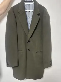 JUNRED シングルブレスト チェスターコート