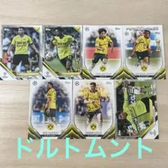 topps サッカーカード　ドルトムント　まとめ売り
