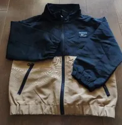 METALLIC BOARD ジャケット 120サイズ 黒/ベージュ