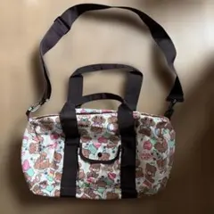 スイマー　swimmerドラム型バッグ　くま柄 2way ショルダーバッグのサムネイル