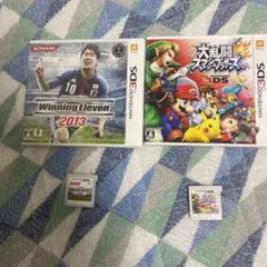 3DSソフト　ウイニングイレブン2013 大乱闘スマッシュブラザーズ