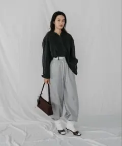 duei レース付きグレースウェットパンツ