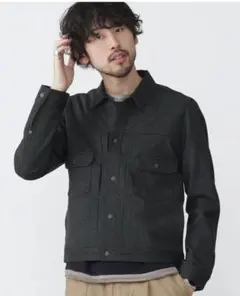 ナノ・ユニバース nano universe ポンチGジャン S 未使用・美品