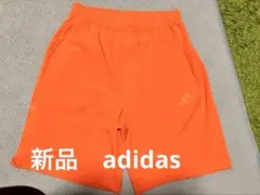 2日間限定！　adidas ハーフパンツ オレンジ Mサイズのサムネイル