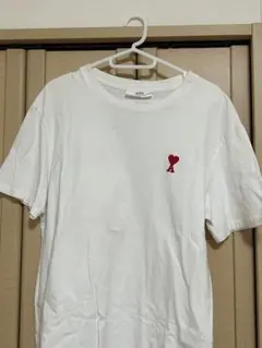 ami paris ハートロゴ 半袖Tシャツ ホワイトのサムネイル