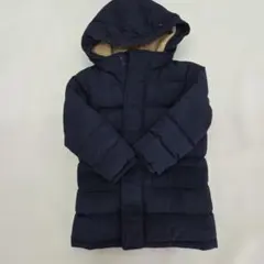 UNIQLO　ネイビー 中綿コート　ボアフリース