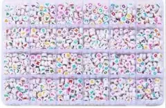 アルファベットビーズ 1000個セット A〜Z