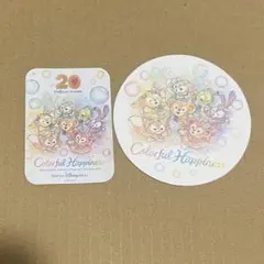 ディズニーシー コースター ステッカー