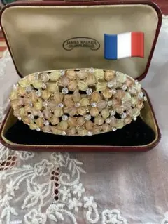 ヴィンテージ　バレッタ　フランス製