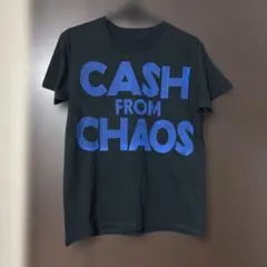 CASH FROM CHAOS Tシャツ ブラック