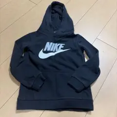 NIKE フード付きパーカー ブラック 98-104cm