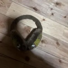 ファーとニットの耳あて・イヤーマフ