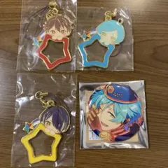 あんスタ　みにコレ　チャームコレクション　缶バッジ　守沢千秋　深海奏汰　仙石忍