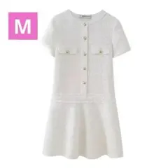 bibiy テクスチャー　ショート　ワンピース　zara gu epine