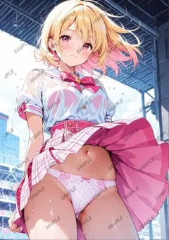 K19　オリジナルイラスト　高画質　光沢写真用紙　A4ポスター