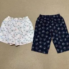 ユニクロ　キッズ　ハーフパンツ 140サイズ 2枚セット　Paul&JOE