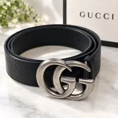GUCCI ベルト　シルバー