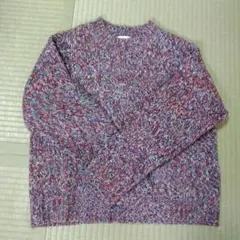 マルチカラー ニット