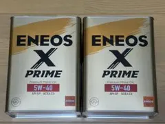 ✨ENEOS X PRIME 5W-40 エンジンオイル 2缶 - メルカリ