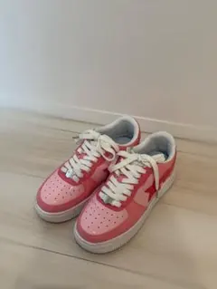 A BATHING APE BAPESTA PINK 24.5cmのサムネイル