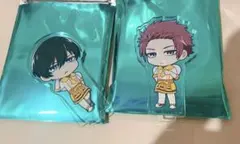 ブルーロック コラボカフェ本舗 ハニーレモン アクリルスタンド 糸師冴 糸師凛