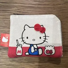 ハローキティ ノスタルジック キャンバスパスケース