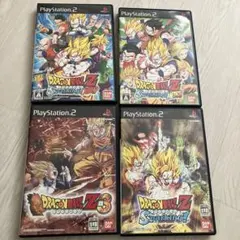 PS2 ドラゴンボールZ ゲームソフト 4本セット まとめ売り