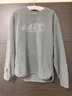 BALL LINE グレー フリース L ロンT