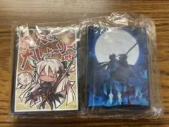 FGO スリーブ 2種セット（魔神さん大勝利 & 影絵 沖田 & 沖田オルタ）