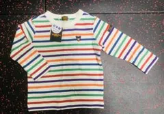 【DOUBLE.B】ストライプ 長袖Tシャツ 日本製【新品未使用】