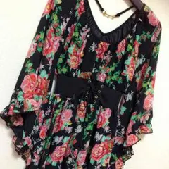 CECIL Mc BEE 花柄ワンピース