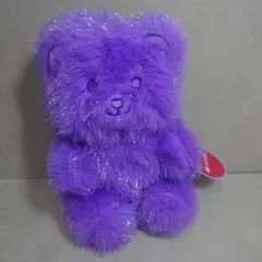 くまグミ 紫色 ぬいぐるみポシェット