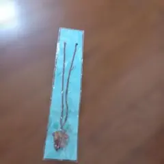 ハンドメイド 花モチーフ ネックレス