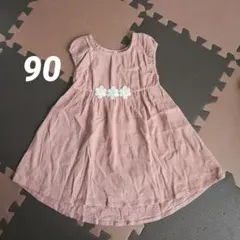 しまむらで購入★ノースリーブワンピース90のサムネイル