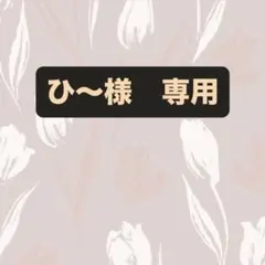 ひ〜様　専用