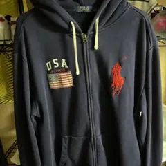 ジップパーカー l