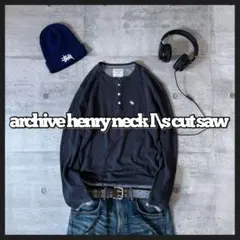 archive Abercrombie & Fitch henry neck